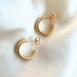 PAULIE POCKET Classic Hoops Earrings - Gold