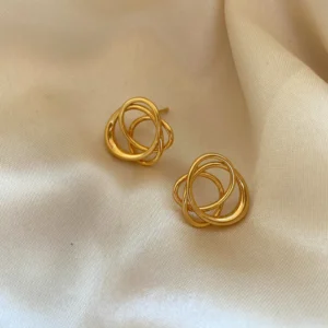 PAULIE POCKET Twirl Earrings - Gold