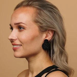 PAULIE POCKET Small Beads Black